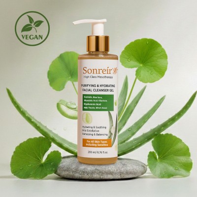 PURIFYING & HYDRATING FACIAL CLEANSER GEL